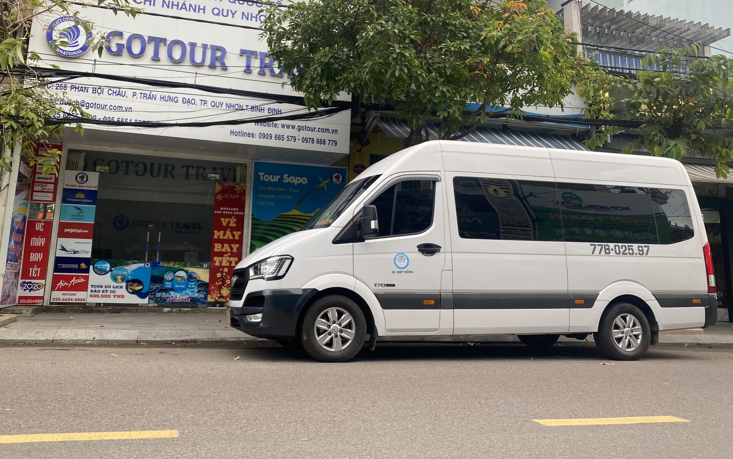 Cho thuê xe 16 chỗ tại Phù Cát – Bình Định